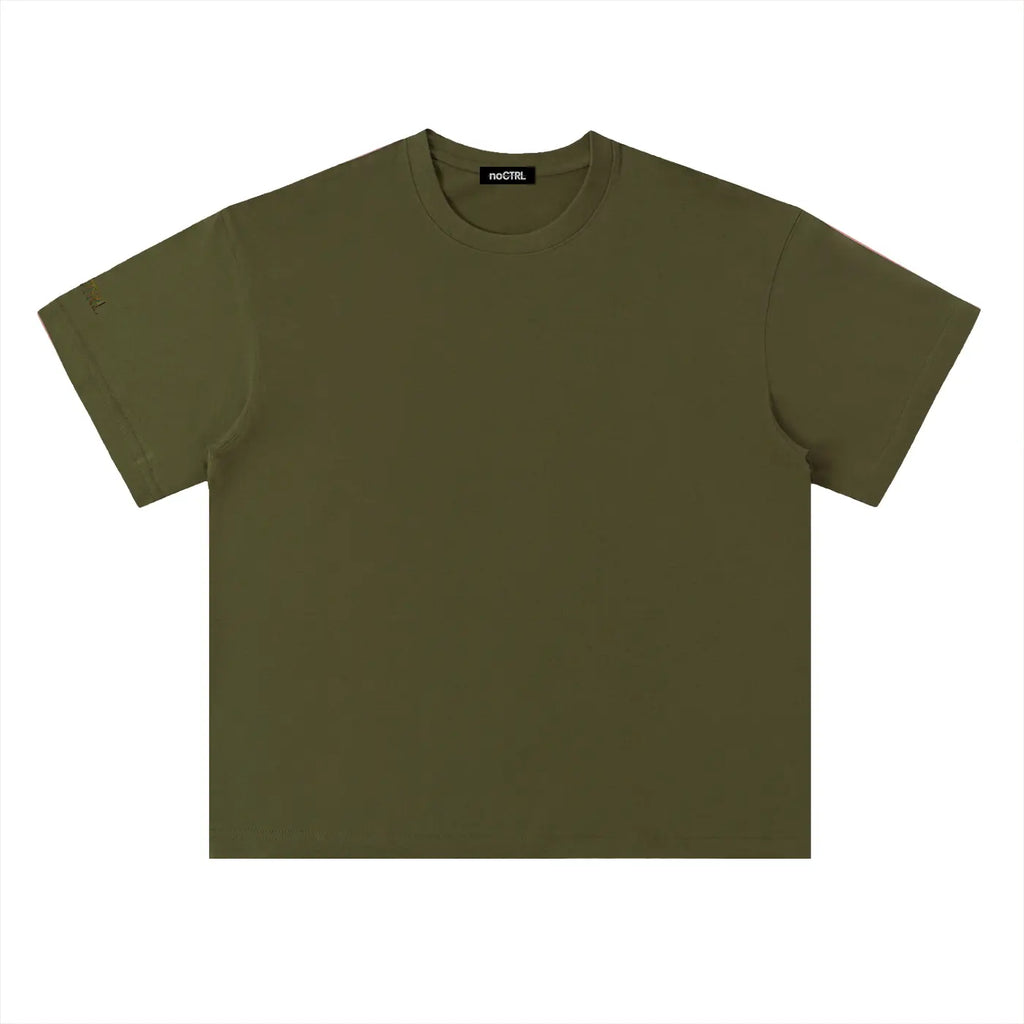 Heavyweight Drop Shoulder Cotton T-Shirt ODMPOD