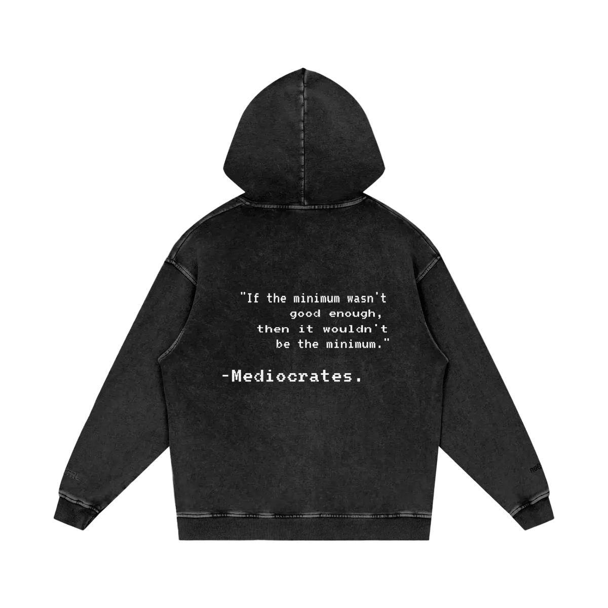 Snow Washed Loose Cotton Hoodie – Unisex 420gsm ODMPOD