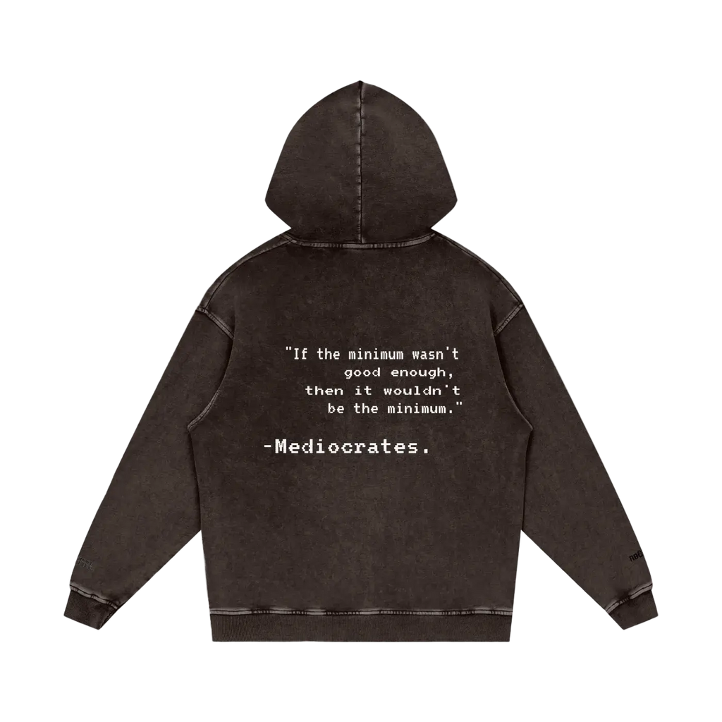 Snow Washed Loose Cotton Hoodie – Unisex 420gsm ODMPOD
