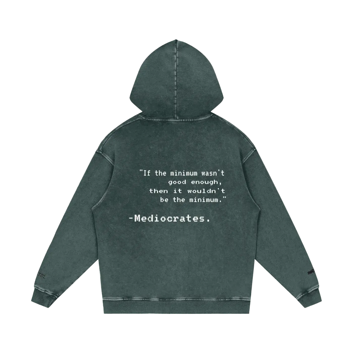 Snow Washed Loose Cotton Hoodie – Unisex 420gsm ODMPOD