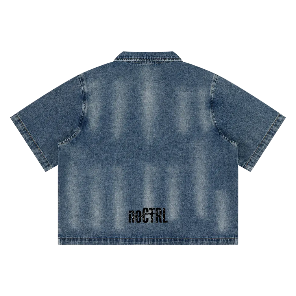 Cropped Denim Shirt – UT0141 ODMPOD