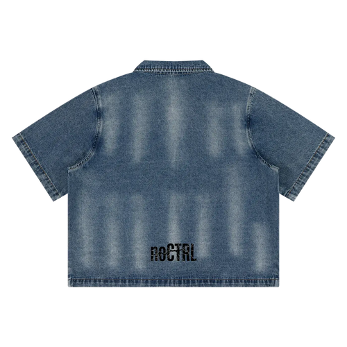 Cropped Denim Shirt – UT0141 ODMPOD