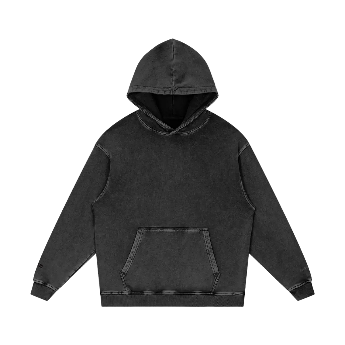 Snow Washed Loose Cotton Hoodie – Unisex 420gsm ODMPOD