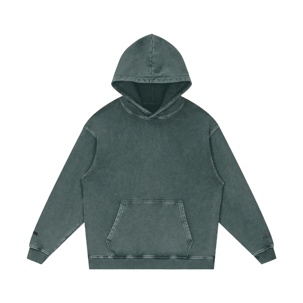 Snow Washed Loose Cotton Hoodie – Unisex 420gsm ODMPOD