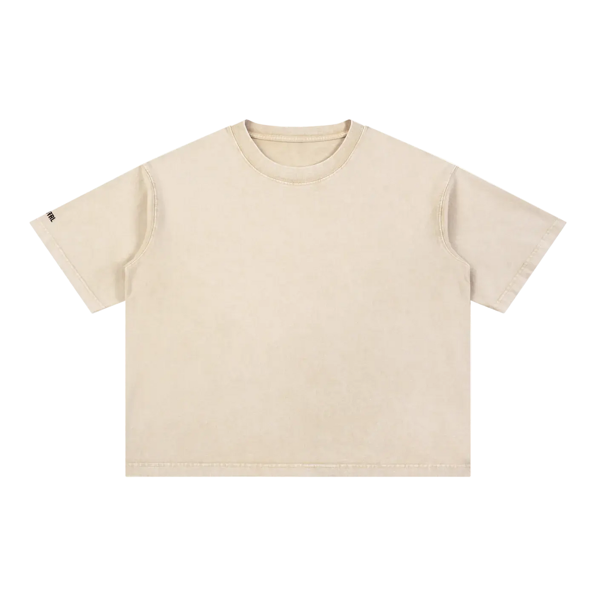 Mineral Wash Boxy Cotton T-Shirt – RT0076 noCTRL