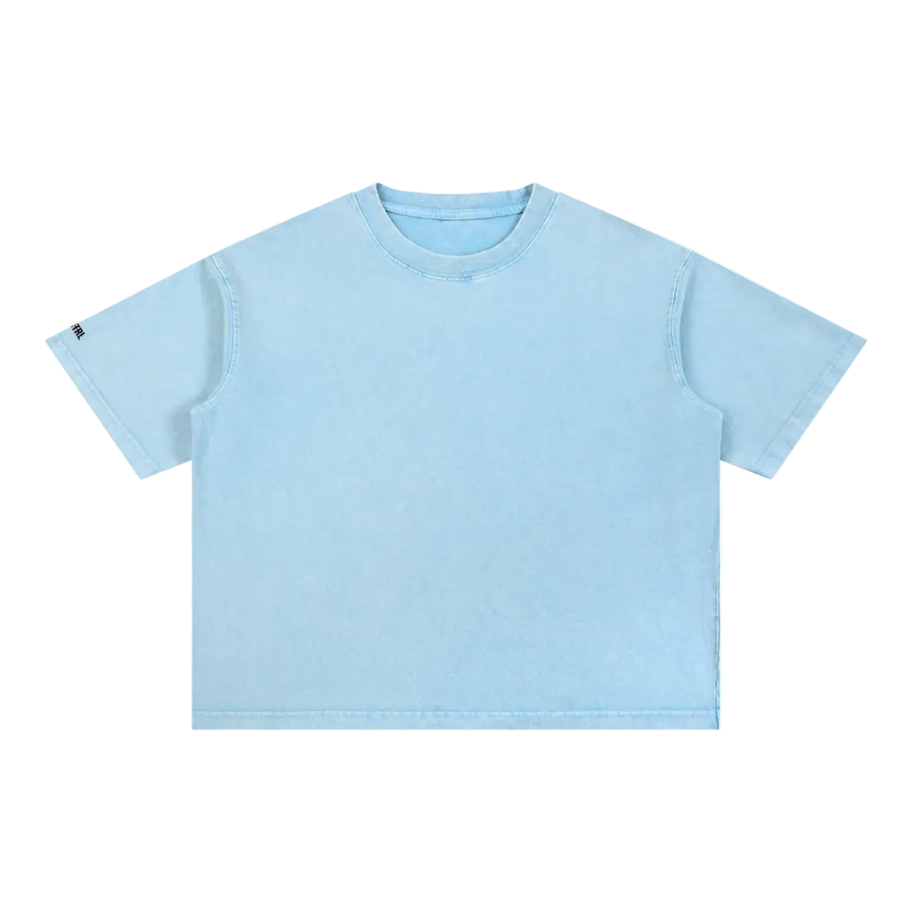 Mineral Wash Boxy Cotton T-Shirt – RT0076 noCTRL