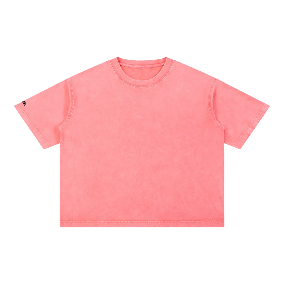 Mineral Wash Boxy Cotton T-Shirt – RT0076 noCTRL