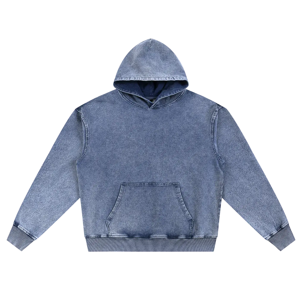 Snow Wash Oversized Hoodie – RW0038 ODMPOD